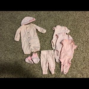 Carters set infant girl